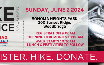 Hike for Hospice Vaughan 2024: Supporting End-Of-Life Care One Step at a Time